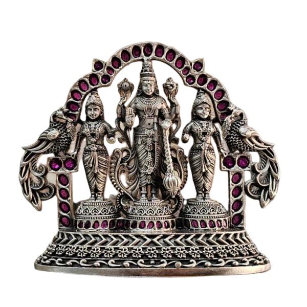 Balaji Idol In Pure 925 Silver (2)