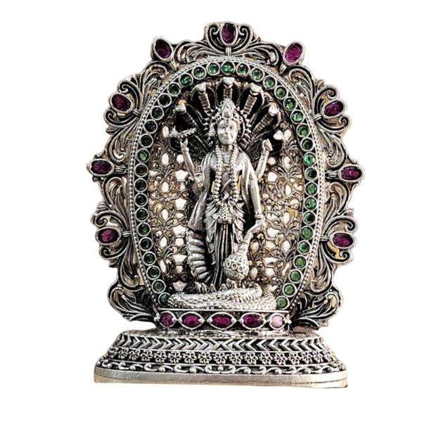 Lord Vishnu Idol In Pure 925 Silver