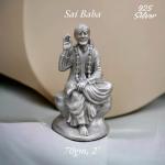 Sai Baba Idol In Pure 925 Silver