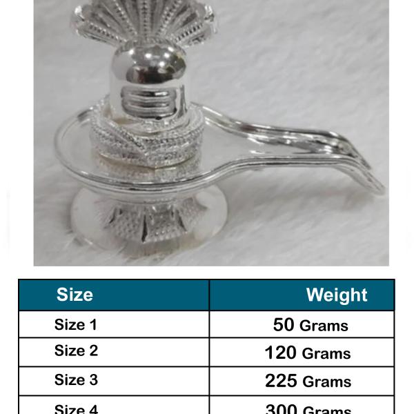 Shivling In Pure 925 Silver (2)