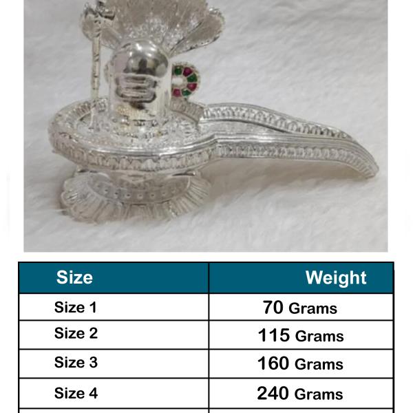 Shivling In Pure 925 Silver (4)