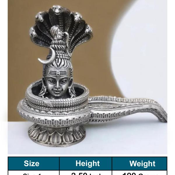 Shivling In Pure 925 Silver (3)