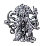 Panchmukhi Hanuman Idol In Pure 925 Silver