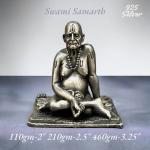 Swami Samarth Idol In Pure 925 Silver