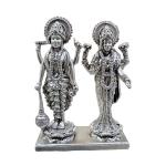 Vishnu Laxmi Idol In Pure 925 Silver (4)